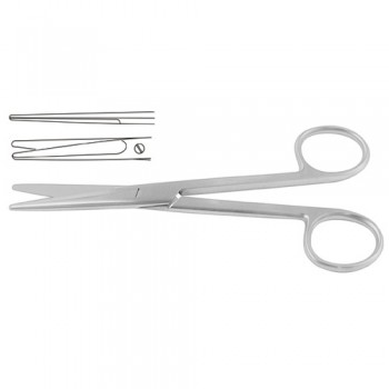 Mayo Dissecting Scissor Straight Stainless Steel, 15 cm - 6"